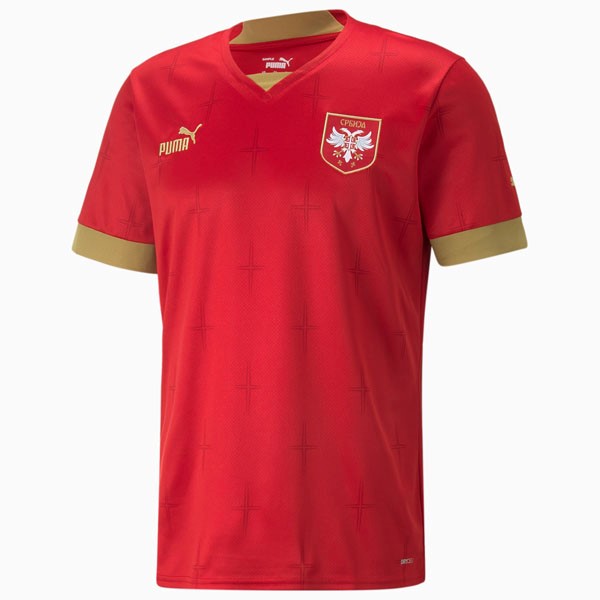 Tailandia Camiseta Serbia Primera Equipación 2022/2023 Rojo